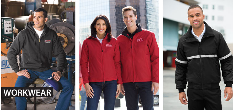 workwear jackets collage