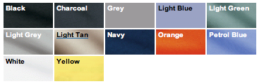 color swatches