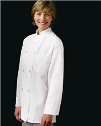 0403 Eight Pearl Button Chef Coat